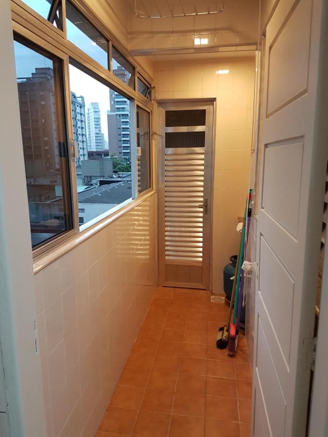 Apartamento Em Frente A Praia Do Embare - Santos Buitenkant foto