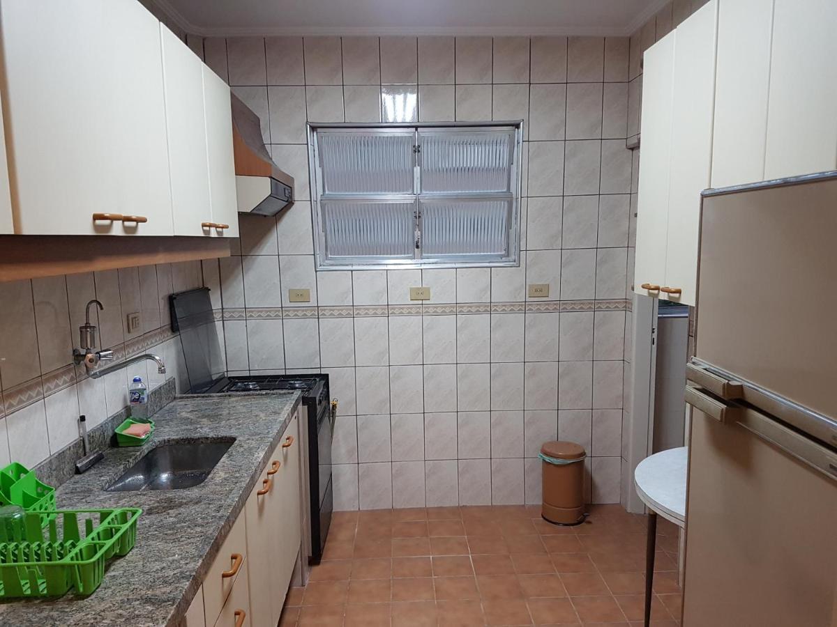 Apartamento Em Frente A Praia Do Embare - Santos Buitenkant foto