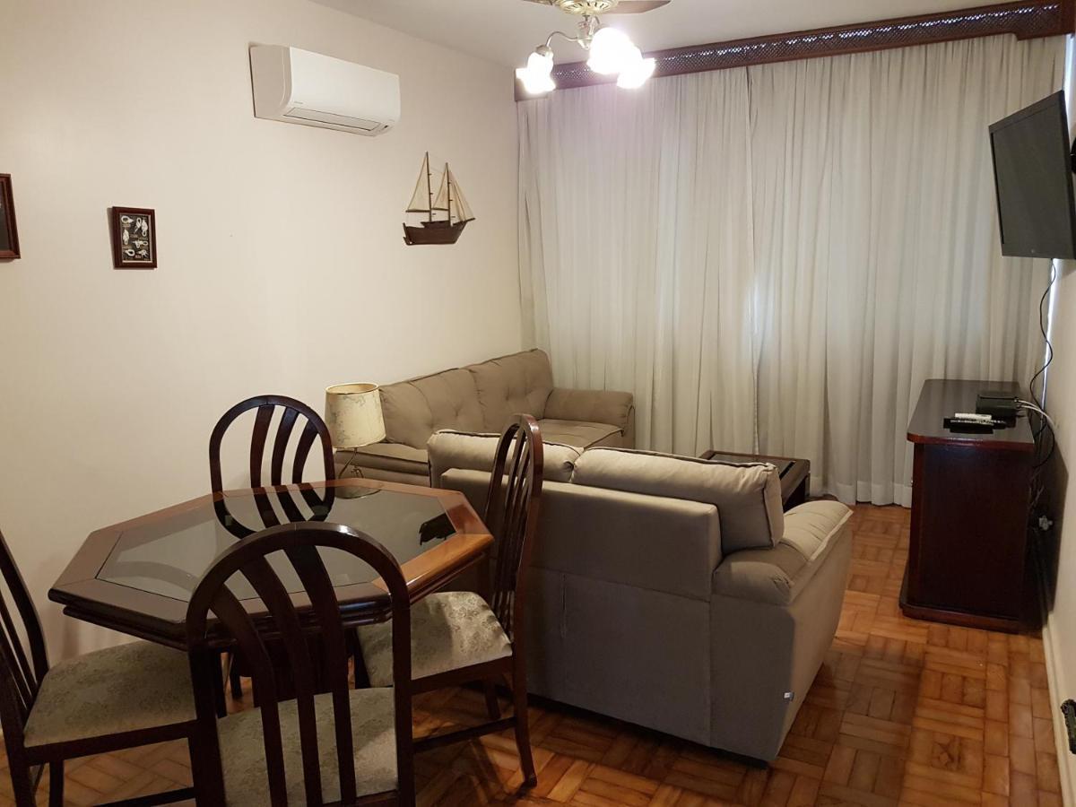 Apartamento Em Frente A Praia Do Embare - Santos Buitenkant foto